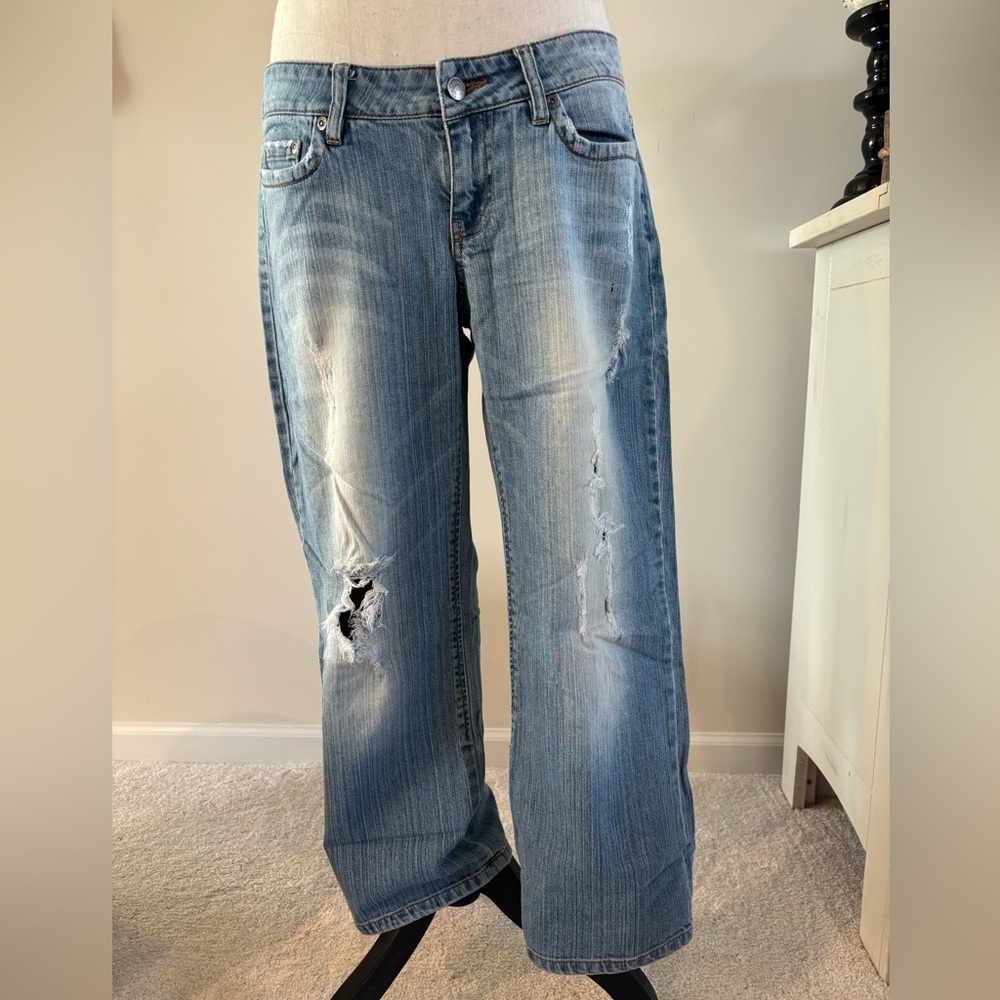 Gently used Forever 21 distressed jeans